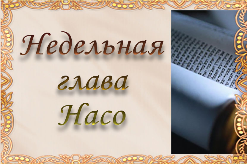 Недельная глава «Насо»