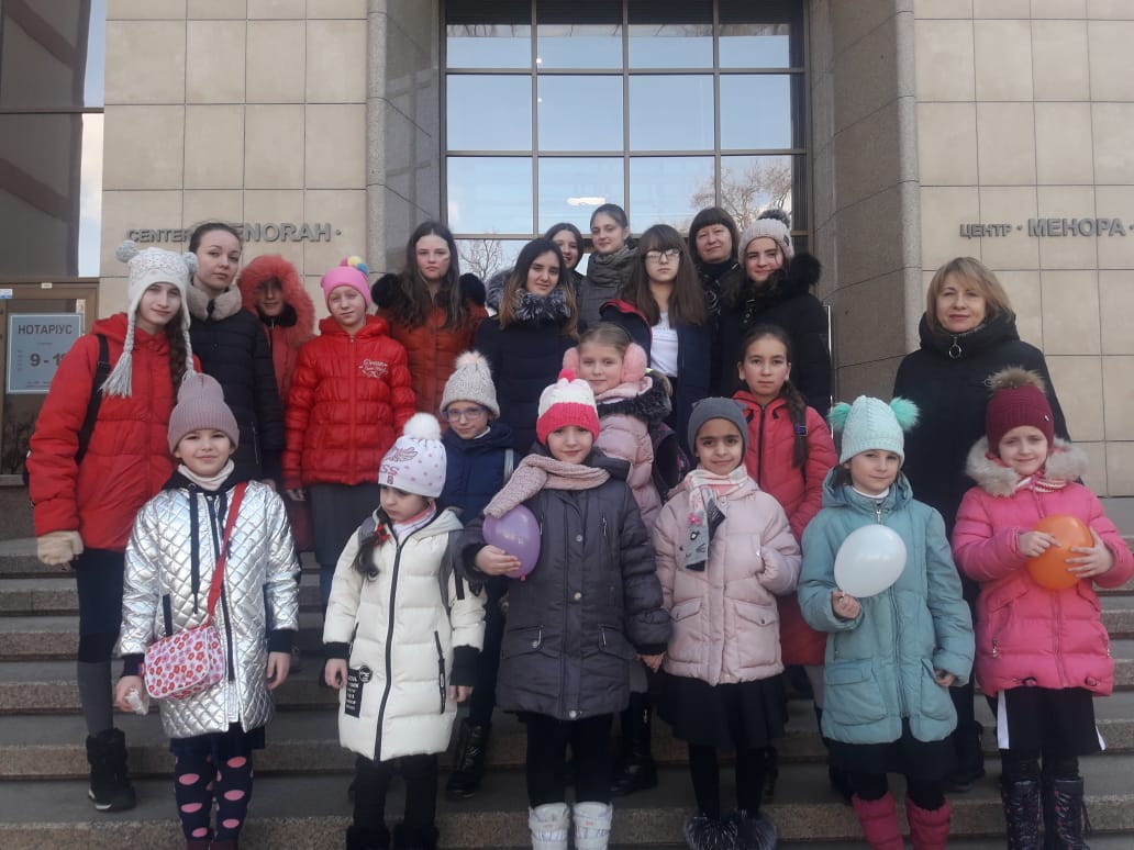 Школа “Ор-Авнер” на представлении днепровского махона «Бейс Хая-Мушка»