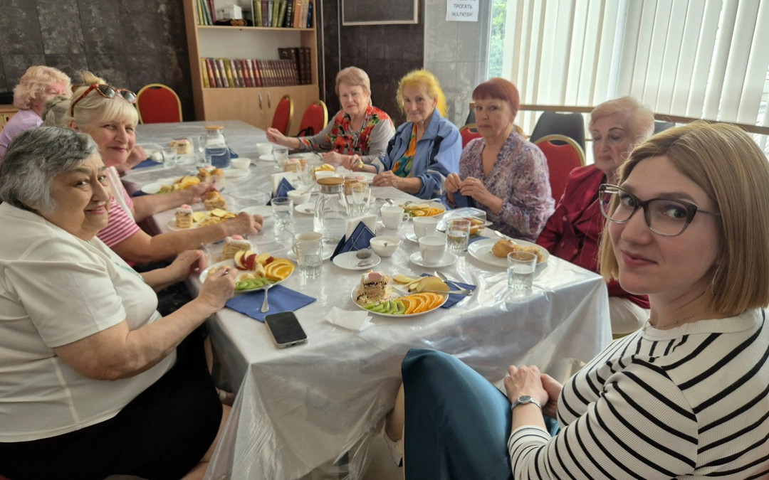 Зустріч з жінками програми “Золотий вік”