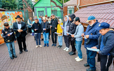 Церемонія капарот у Кам’янському