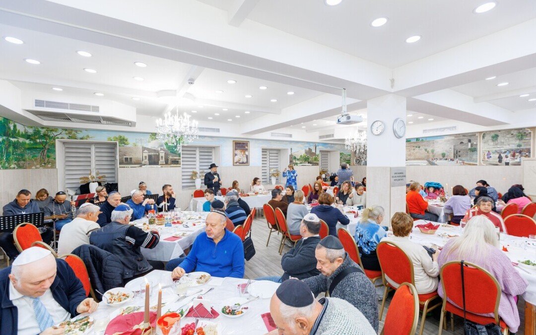 Фарбренген на честь Нового року хасидизму