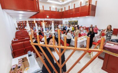 Запалили четверту свічку Хануки