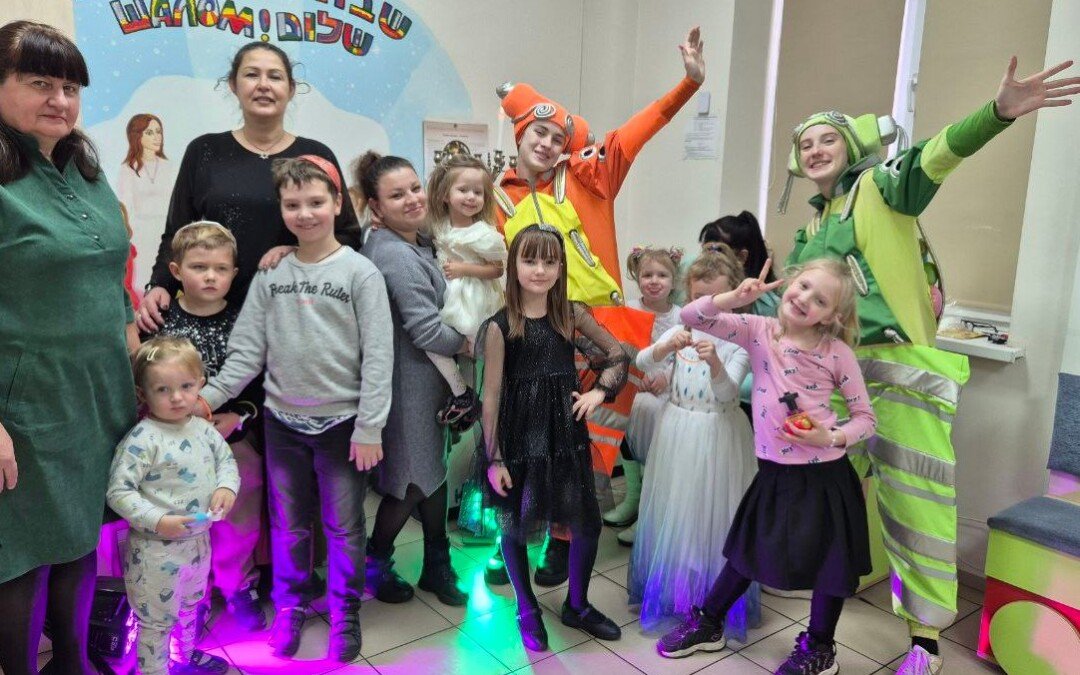 Ханукальне шоу для малят