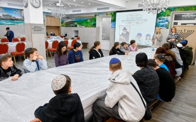 11 Нісана в ліцеї “Бейт Менахем Любавич”