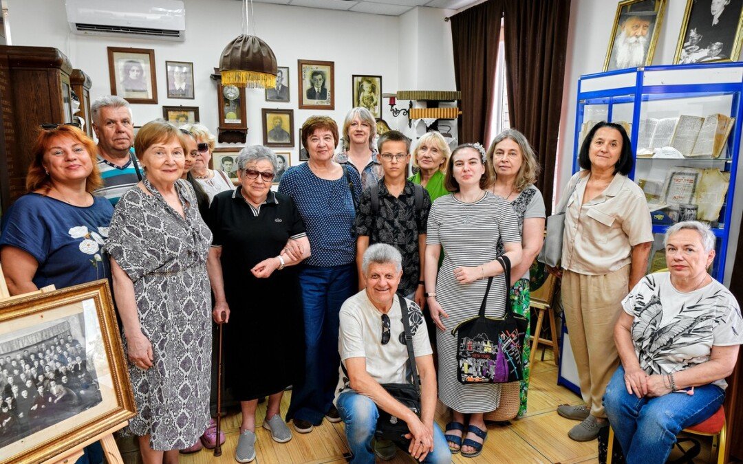Краєзнавці міста в музеї «А Ідише Нешуме»