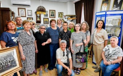 Краєзнавці міста в музеї «А Ідише Нешуме»