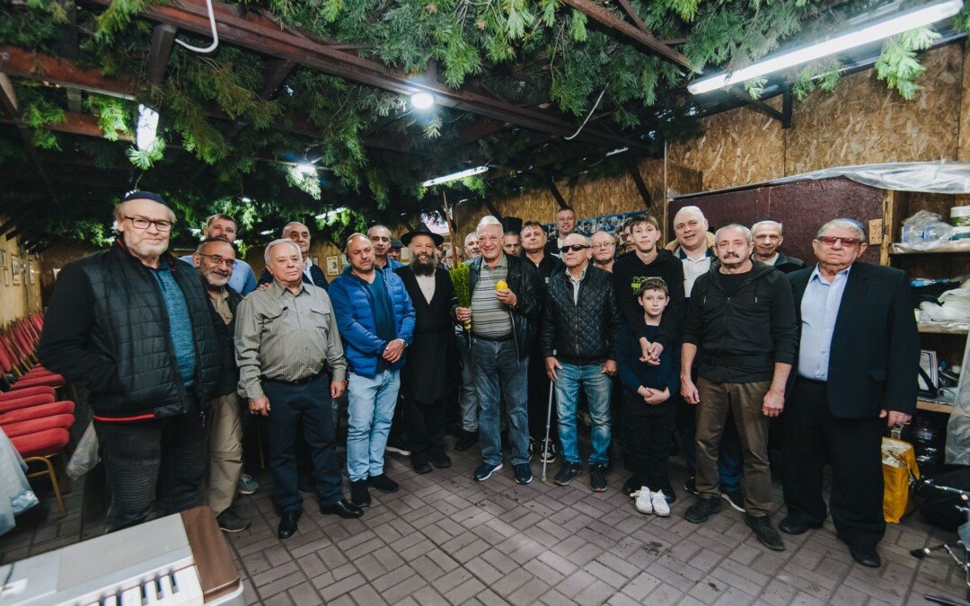 Суккот: фарбренген для чоловіків